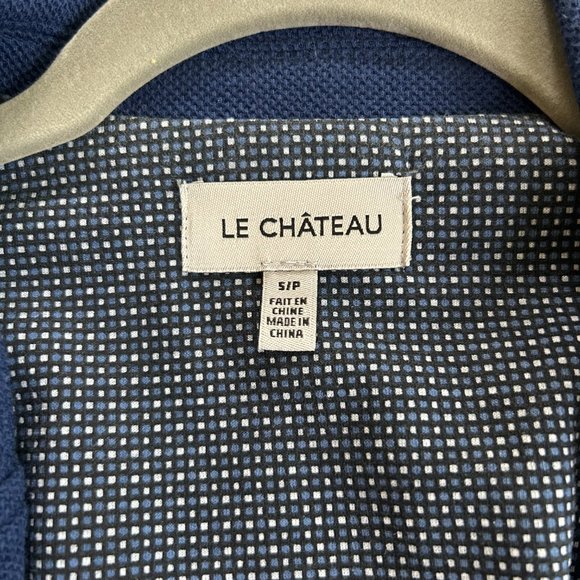 Le Chateau Mens Blue Casual Suit Jacket - Picture 2 of 2